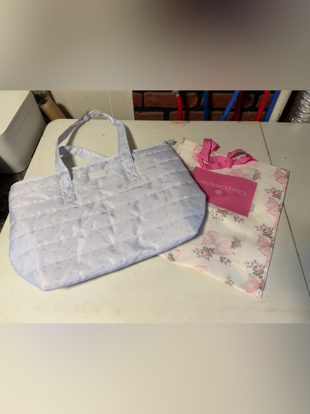 Target X LoveShackFancy Tote Bag